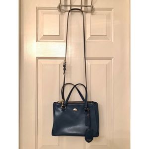 Coach small crossbody - dark teal
